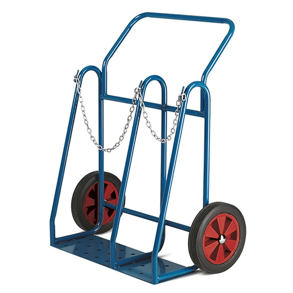 Cylinder Steel Hand Truck Foldable Gas Trolley