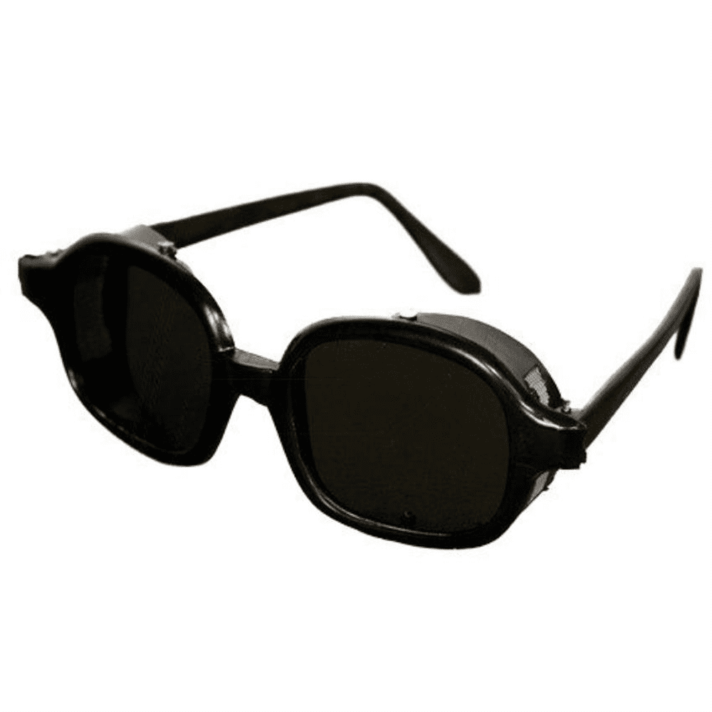 Goggles Black Dark For Welders